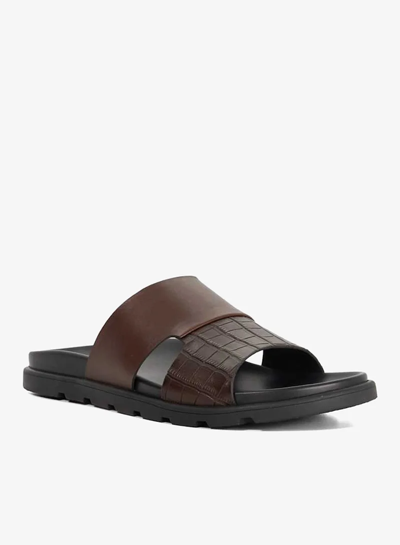 ديون لندن صنادل مريحة بنقوش إكلرز